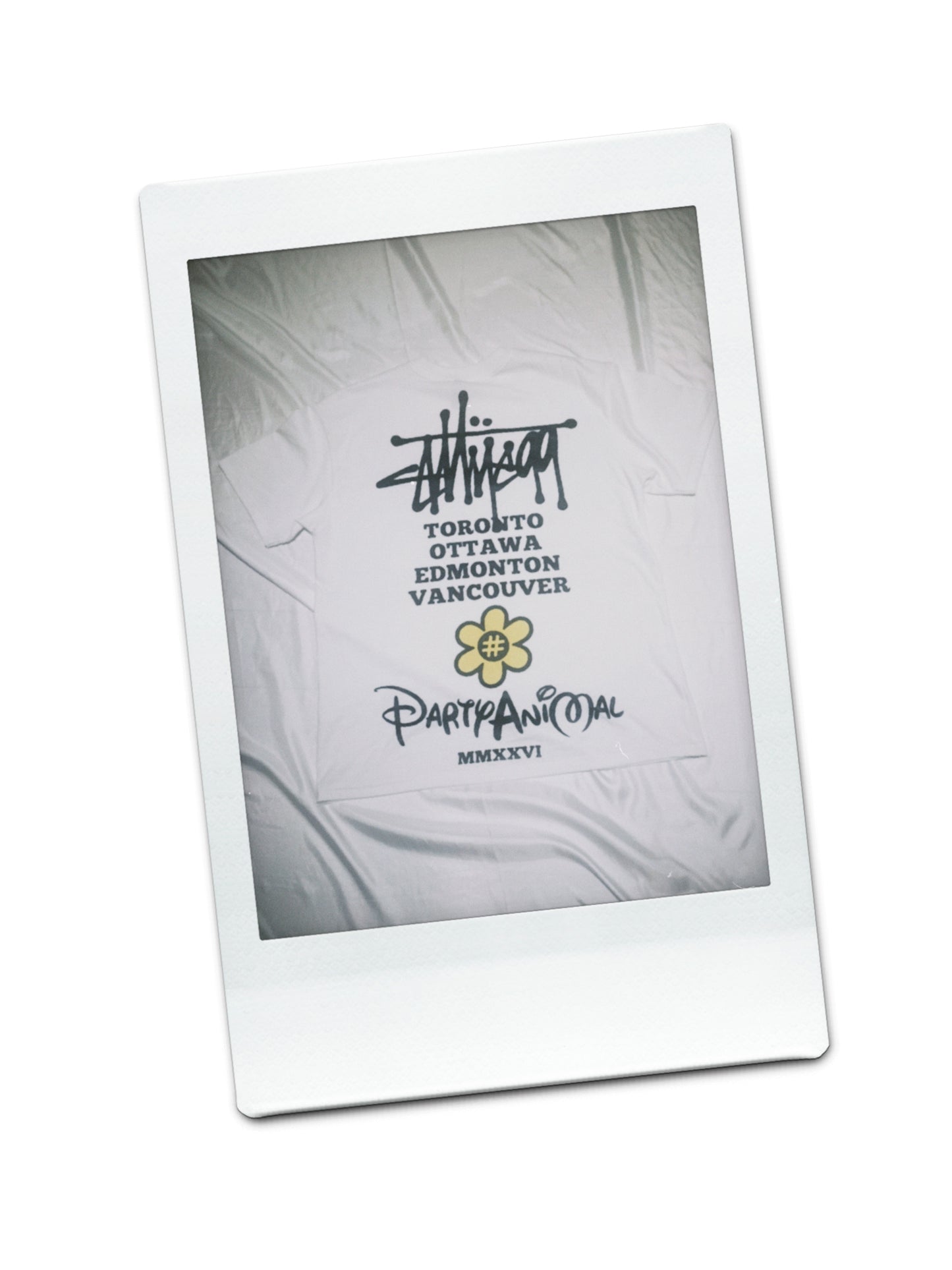 party animal x water the plant “saltyegg’s canada tour” tee